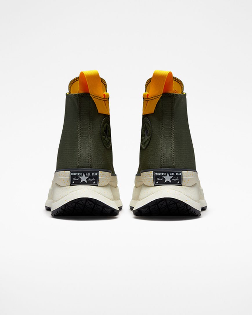 Men's Converse Chuck 70 AT-CX Rugged Basics High Top Shoes Olive / Green / Yellow / Black | AU 49C81U